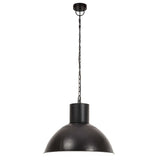 Vidaxl hanglamp rond 25 w e27 48 cm zwart - afbeelding 3