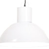 Vidaxl hanglamp rond 25 w e27 48 cm wit