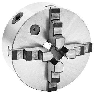Vidaxl klauwplaat met 4 bekken zelfcentrerend 160 mm staal k12 160