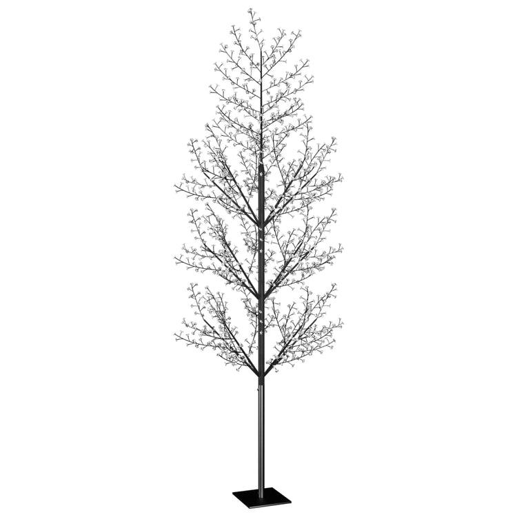 VidaXL Kerstboom 1200 LED's warmwit licht kersenbloesem 400 cm