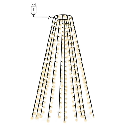Vidaxl kerstboomverlichting met 250 led's net 250 cm