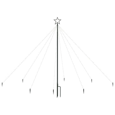 Vidaxl kerstboomverlichting waterval binnen buiten 400 led's 2,5 m