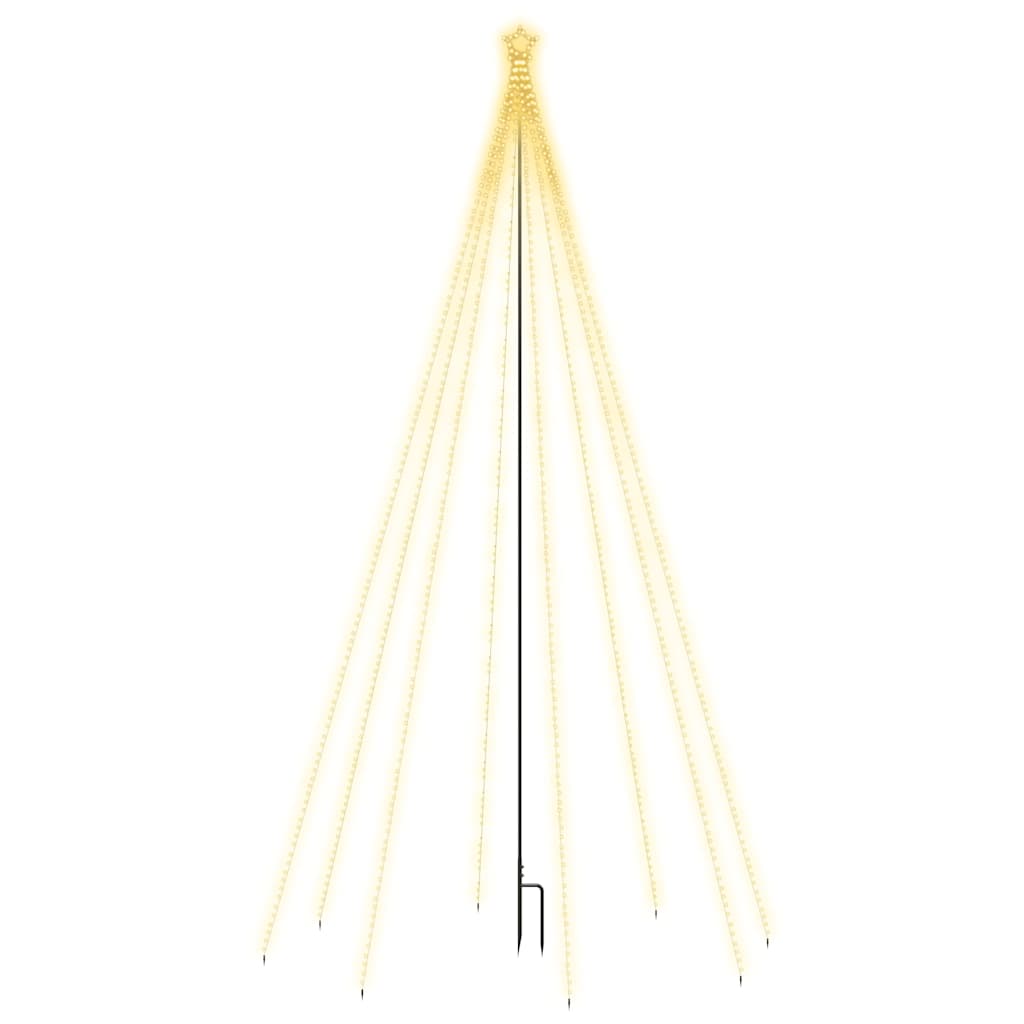 Vidaxl kerstboomverlichting waterval binnen buiten 400 led's 2,5 m
