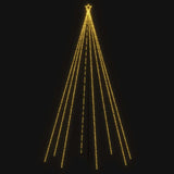 Vidaxl kerstboomverlichting waterval binnen buiten 400 led's 2,5 m - afbeelding 3