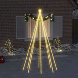 Vidaxl kerstboomverlichting waterval binnen buiten 400 led's 2,5 m - afbeelding 1