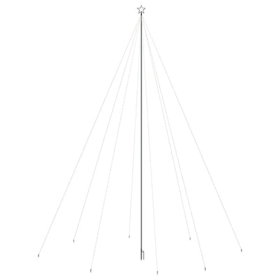 Vidaxl kerstboomverlichting waterval binnen buiten 1300 led's 8 m