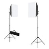 Vidaxl fotostudioset met softboxlampen en achtergrond
