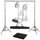 Vidaxl fotostudioset met verlichtingsset en achtergrond