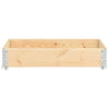 Vidaxl plantenbak verhoogd 100x150 cm massief grenenhout