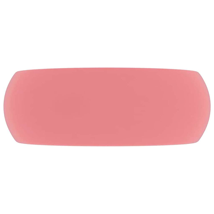 Vidaxl wastafel rond 40x15 cm keramiek matroze