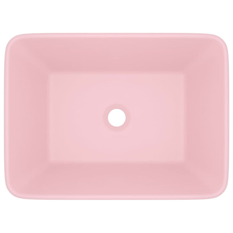 Vidaxl wastafel 41x30x12 cm keramiek matroze