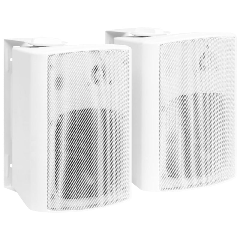 Vidaxl stereoluidsprekers wandgemonteerd 2 st 100 w wit