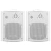 Vidaxl stereoluidsprekers wandgemonteerd 2 st 100 w wit