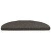Vidaxl trapmatten zelfklevend 15 stuks 65x21x4 cm antraciet halfrond groot