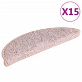 Vidaxl trapmatten 15 st 65x21x4 cm lichtroze - afbeelding 2