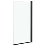 Vidaxl douchewand 68x130 cm esg zwart - afbeelding 3