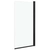 Vidaxl douchewand 68x130 cm esg zwart