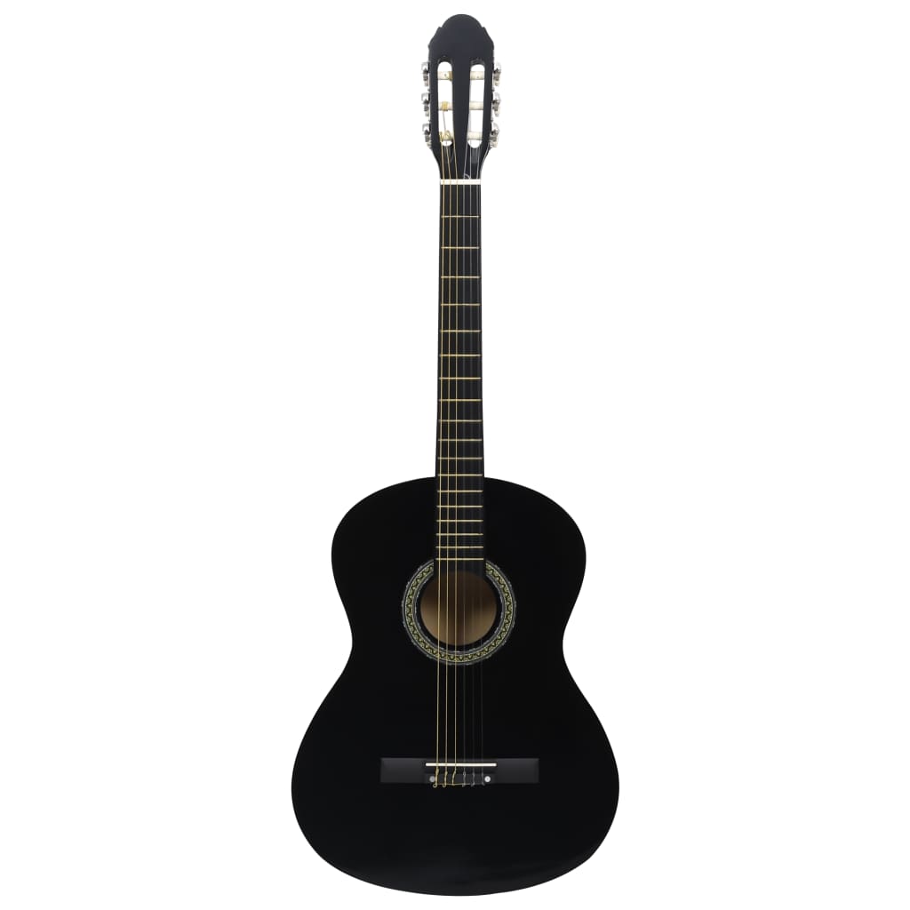 Vidaxl gitaar klassiek beginner met tas 4 4 39 zwart