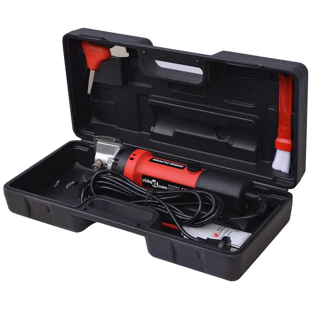 Vidaxl 6-delige paardentondeuseset 550 w