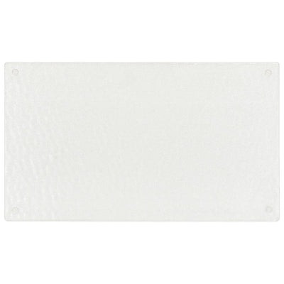 Vidaxl snijplanken 2 st met transparant bubbelpatroon gehard glas