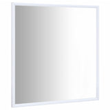 VidaXL Spiegel 50x50 cm wit - afbeelding 2