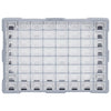 Vidaxl organiser met 64 lades 52x16x37,5 cm