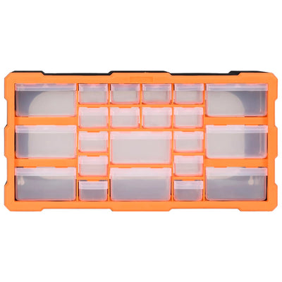 Vidaxl organiser met 22 lades 49x16x25,5 cm