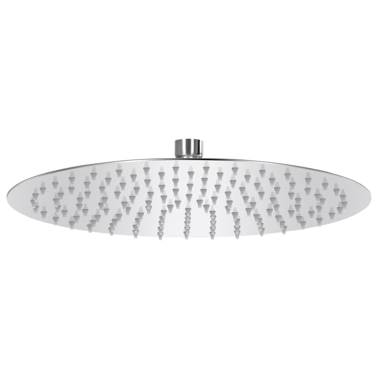 Vidaxl regendouchekop rond 30 cm roestvrij staal 304