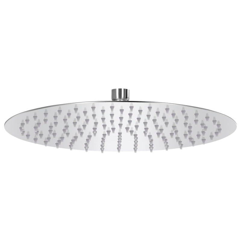 Vidaxl regendouchekop rond 30 cm roestvrij staal 304