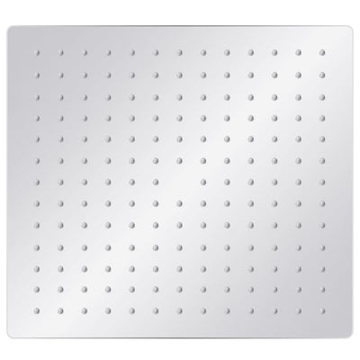 Vidaxl regendouchekop vierkant 30x30 cm roestvrij staal 304