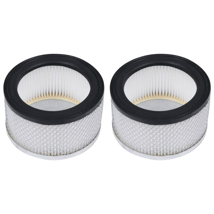 Vidaxl hepa-filters 2 st voor asstofzuigers wasbaar