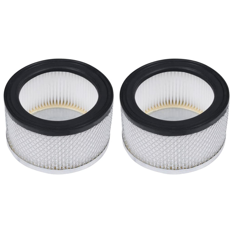 Vidaxl hepa-filters 2 st voor asstofzuigers wasbaar