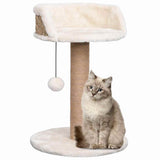Vidaxl kattenboom met mandje 49 cm zeegras - afbeelding 1