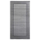 Vidaxl buitenkleed 80x150 cm pp grijs - afbeelding 2