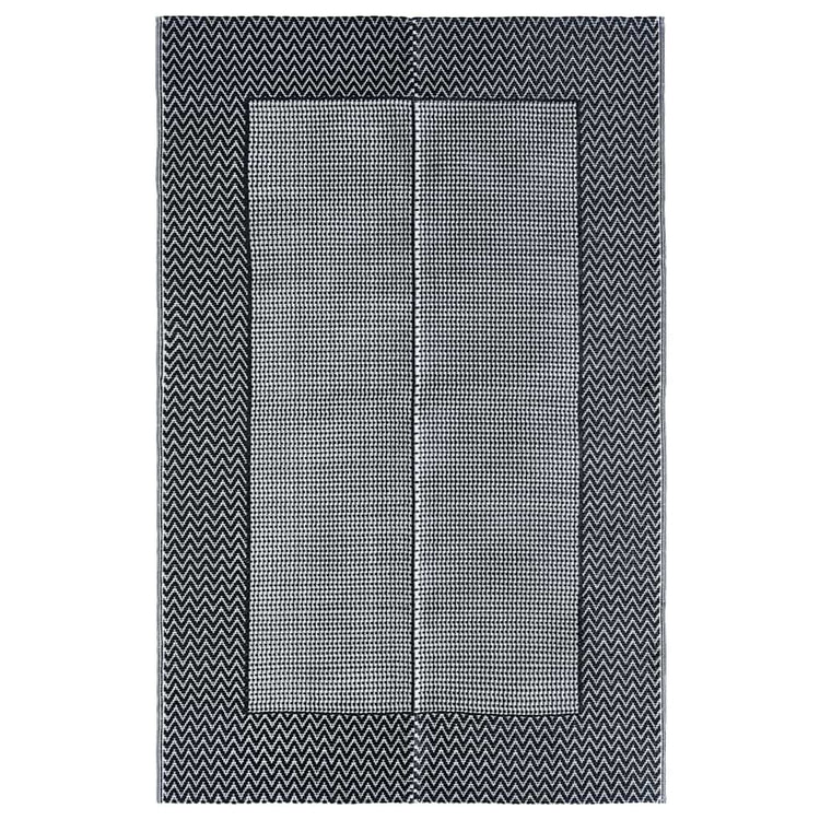 Vidaxl buitenkleed arakil 120x180 cm pp grijs