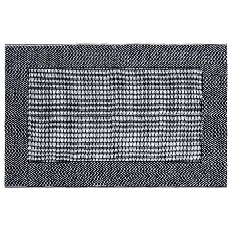 Vidaxl buitenkleed arakil 120x180 cm pp grijs
