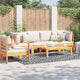 Vidaxl buitenkleed arakil 190x290 cm pp wit en zwart