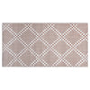 Vidaxl buitenkleed arakil 160x230 cm pp bruin