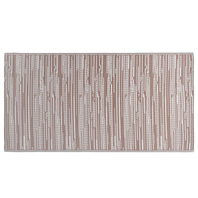 Vidaxl buitenkleed arakil 160x230 cm pp bruin