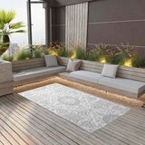 Vidaxl buitenkleed arakil 160x230 cm pp lichtgrijs - afbeelding 1