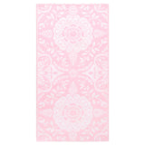 Vidaxl buitenkleed arakil 80x150 cm pp roze - afbeelding 2