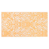 Vidaxl buitenkleed arakil 120x180 cm pp oranje en wit
