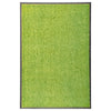 Vidaxl deurmat wasbaar 60x90 cm groen