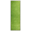 Vidaxl deurmat wasbaar 60x180 cm groen