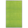 Vidaxl deurmat wasbaar 90x150 cm groen