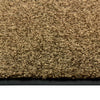 Vidaxl deurmat wasbaar 40x60 cm bruin