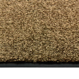 Vidaxl deurmat wasbaar 120x180 cm bruin - afbeelding 3