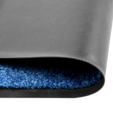 Vidaxl deurmat wasbaar 60x180 cm blauw - afbeelding 2