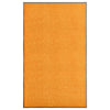 Vidaxl deurmat wasbaar 90x150 cm oranje