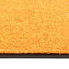 Vidaxl deurmat wasbaar 90x150 cm oranje